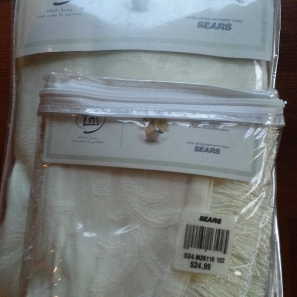 Whole Home Jacquard Scarf Valances and Tiebacks - Picture 4 of 5
